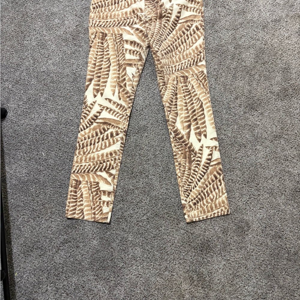 Ralph Lauren Slimming Fit Straight Stretch Jungle Print Corduroy Pants NWOT - Picture 14 of 17